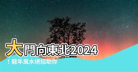 九運大門向東北|【大門向東北九運】2024龍年風水指南！大門向東北九運的招財。